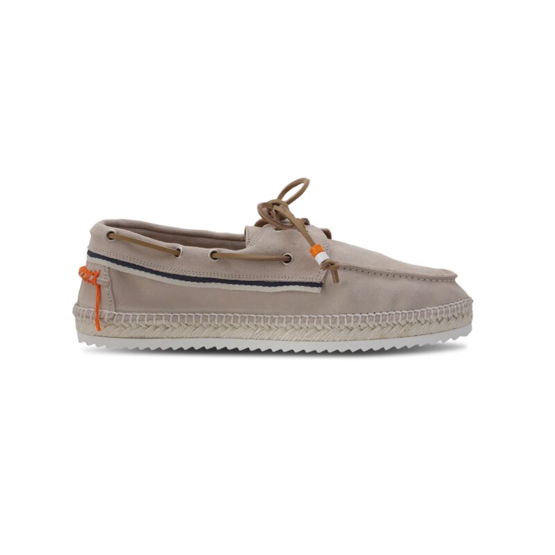 Nautico Cruz Suede Crudo