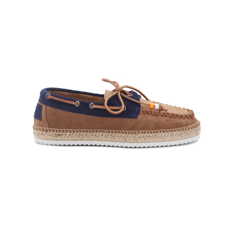 Nautico Colors Suede Navy/Arena/Visone