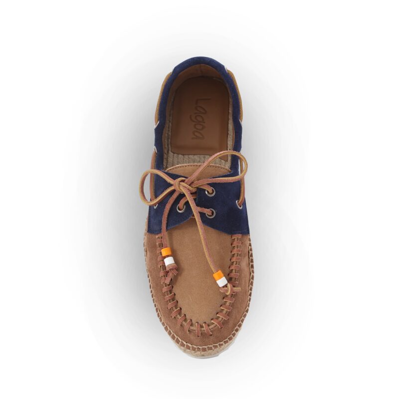 Nautico Colors Suede Navy/Arena/Visone - immagine 3