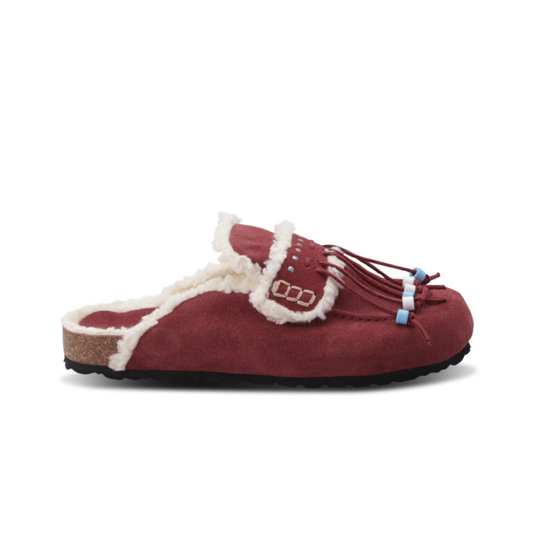 NEW BARON SUEDE BORDEAUX