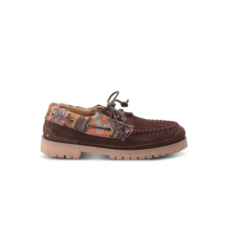 NAUTICO ETNIC INKA SUEDE MARRONE