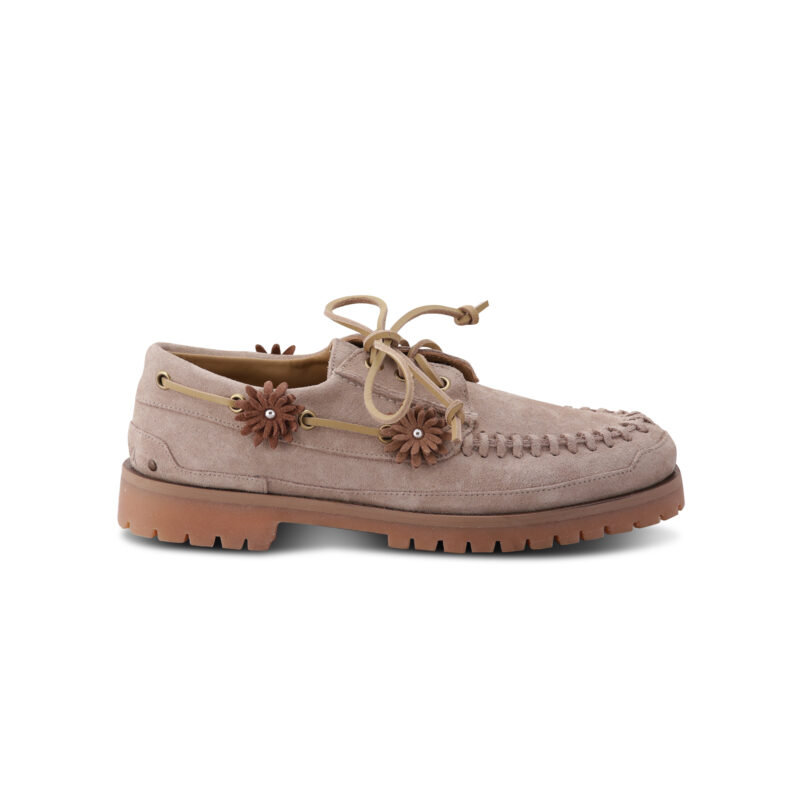 NAUTICO FLOR SUEDE PIETRA